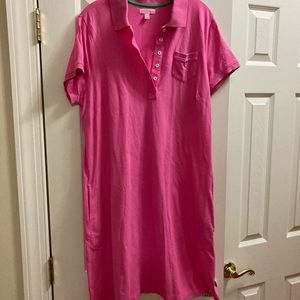 Lilly Pulitzer Polo Dress size XL gently used